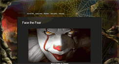 Desktop Screenshot of facethefearhouse.com
